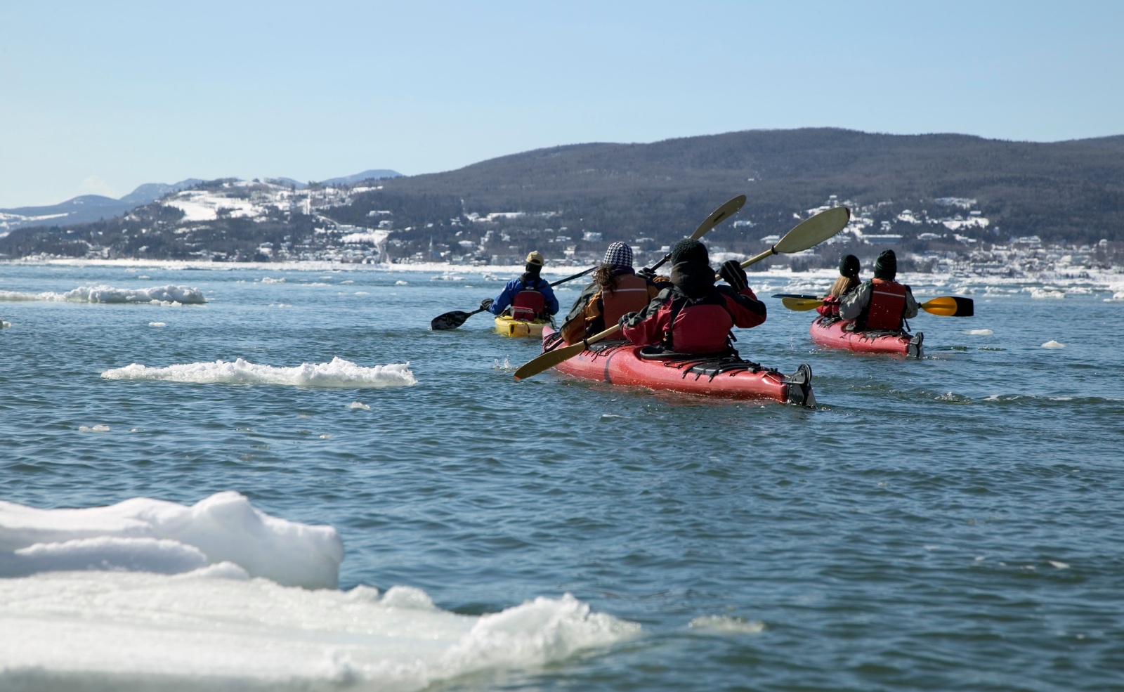 Kayak hivernal Katabatik